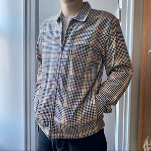 Corridor Multicolor Houndstooth Plaid Jacket